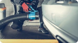 Bild für: Abgasabsaugung